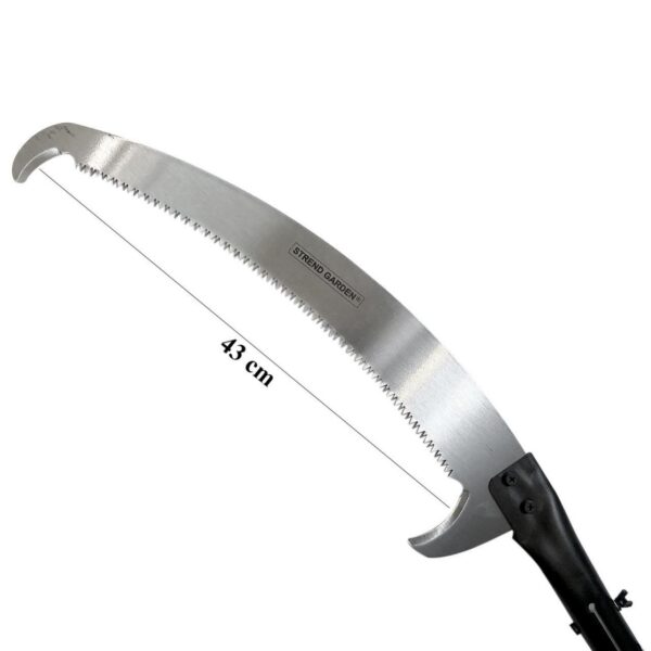 Fierastrau taiat crengi, de gradina, cu maner telescopic, aluminiu, 1.5-2.5 m - imagine 3