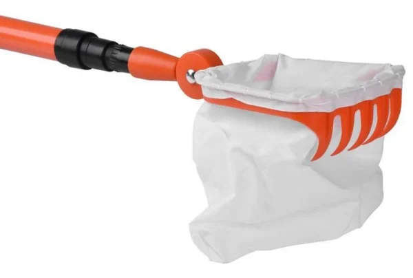Dispozitiv pentru cules fructe cu fierastrau, maner telescopic, 3.6 m - imagine 5