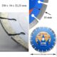 Disc diamantat, beton, taiere uscata, 230 mm/22.23 mm, Richmann Exclusive - imagine 3