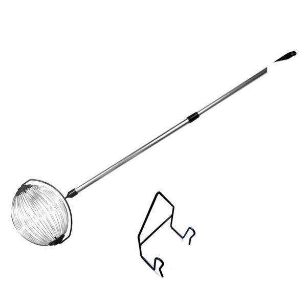 Dispozitiv cu maner telescopic, pentru adunat nuci, mere, pere, prune, 71-110 cm - imagine 3