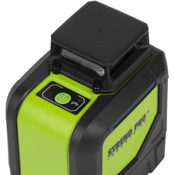 Nivela laser, linie incrucisata + 360°, verde, 30 m, Strend Pro - imagine 3