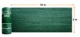 Plasa de umbrire, HDPE, 230 g/mp, grad de umbrire 95%, verde, 10x2 m  - imagine 12