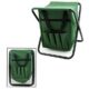 Scaun mini pliabil, gradina, camping, pescuit, cu geanta, verde, max 80 kg, 25x27x32 cm  - imagine 2