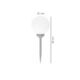 Lampa solara pentru gradina, LED, 20x55 cm, Birdun  - imagine 2