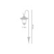 Lampa solara pentru gradina, 1 Led, 70 cm, Gomeisa - imagine 2