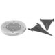 Lampa solara pentru gradina, LED, set 2 buc, 11.5x14 cm, Gruid - imagine 4
