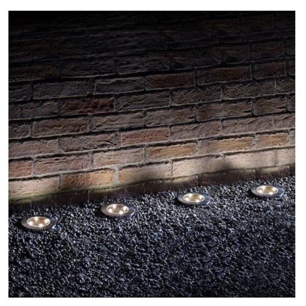 Lampa solara pentru gradina, LED, set 2 buc, 11.5x14 cm, Gruid - imagine 2