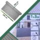 Paravan pentru balcon, terasa, gard PVC, gri, 1300 g/m2, UV, 3x1 m - imagine 5