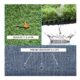 Gazon/Iarba artificiala, verde, inaltime fir 7 mm, 3x1 m - imagine 3