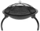 Gratar gradina, grill rotund, metal, 54x25 cm, Homefire BBQ - imagine 2