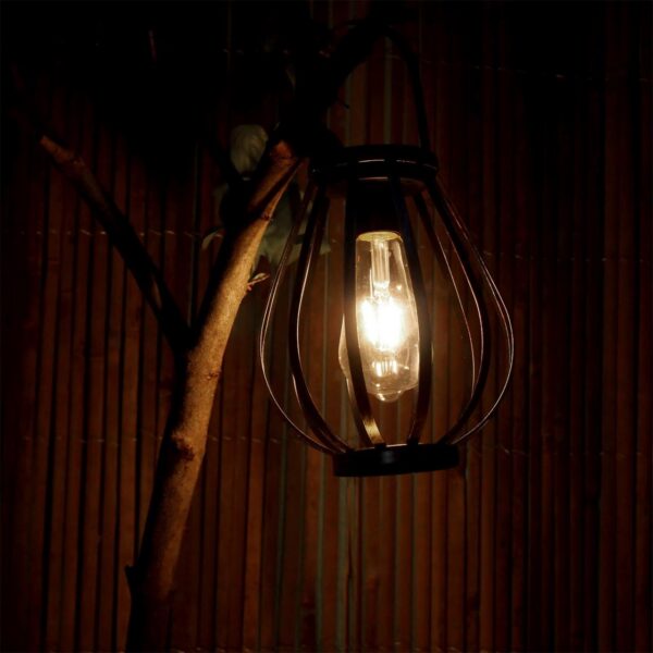 Lampa solara pentru gradina, tip felinar, LED, 18x21 cm, Hadar - imagine 2