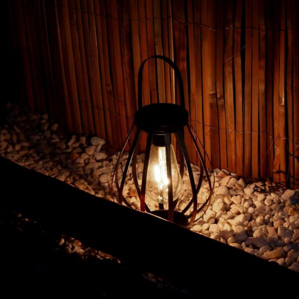 Lampa solara pentru gradina, tip felinar, LED, 18x21 cm, Hadar - imagine 3