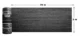 Plasa de umbrire, HDPE, 230 g/mp, grad de umbrire 95%, antracit, 10x2 m - imagine 5