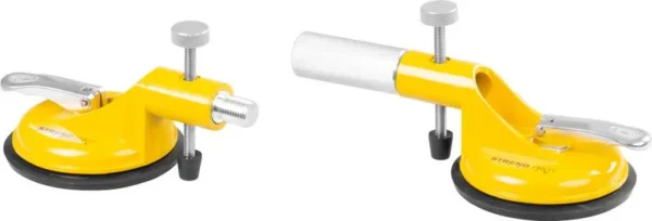 Ventuza pentru transport si montat parbrize, geamuri, placi marmura, granit, Strend Pro, 2 brate, max 80 kg - imagine 6