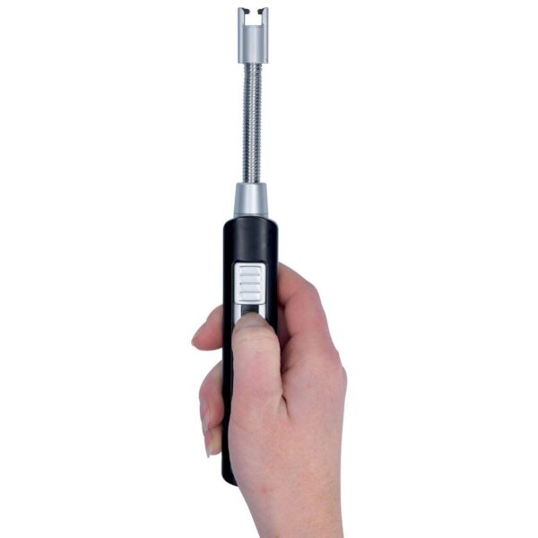 Bricheta cu plasma, electrica, USB, rezistenta la vant, 21 cm, Strend Pro - imagine 2