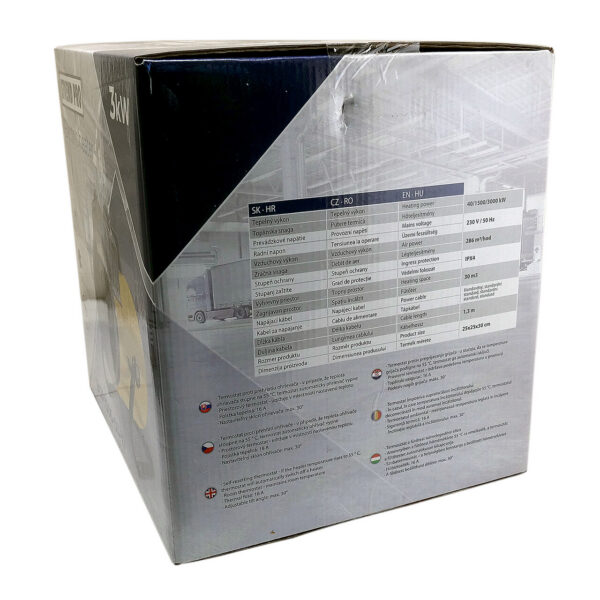 Incalzitor electric cu maner, 3000 W - imagine 3