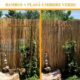 Gard/paravan din bambus natural, 5x1.5 m, sarma zincata - imagine 3