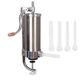 Masina verticala de umplut carnati, inox, 3 L - imagine 7