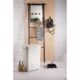 Cos rufe, 2 manere, capac, crem, 60 L, 44x34x61 cm, Curver - imagine 3