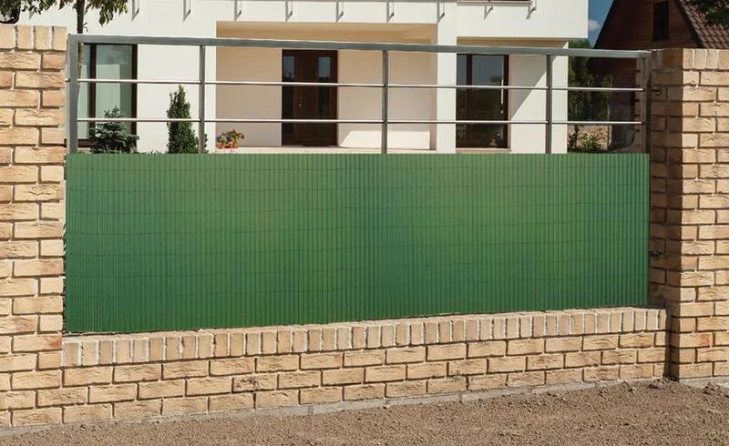 Paravan pentru balcon, terasa, gard PVC, verde, 1300 g/m2, UV, 3x2 m 1 Paravan pentru balcon, terasa, gard PVC, verde, 1300 g/m2, UV, 3x2 m