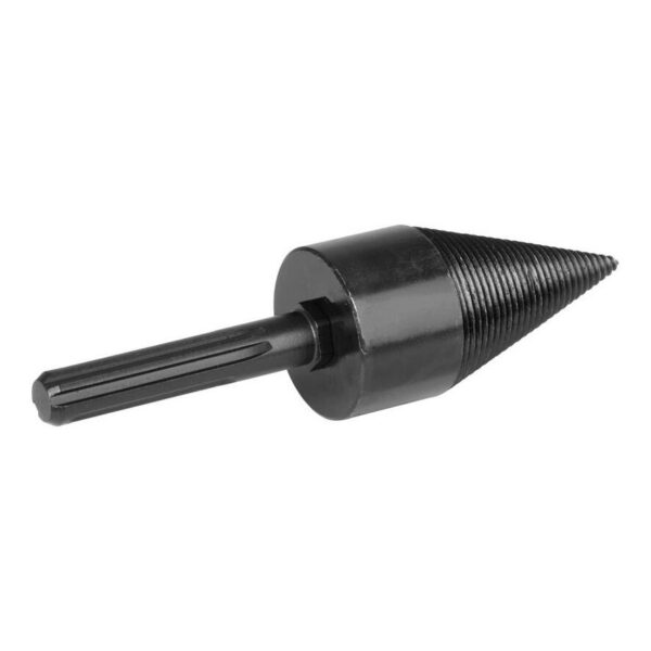 Con despicator lemn pentru bormasina, Strend Pro, cu 3 adaptoare, SDS MAX, HEX 1/2", 60 mm - imagine 3