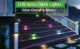 Set 2 lampi solare LED Rovo CD916, 2 moduri, lumina alb-cald, multicoloara - imagine 7