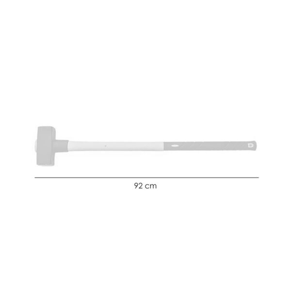 Ciocan/baros mecanic, coada fibra, 6 kg - imagine 2