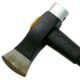 Topor pentru despicat, coada fibra, 2.5 kg, 21x90 cm - imagine 2
