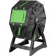 Compostor rotativ/tambur de gradina, Strend Pro, 70 L, negru, 55.5x36x72 cm