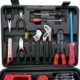 Trusa scule, uz casnic, set 141 piese, Strend Pro - imagine 7