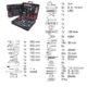 Trusa scule, uz casnic, set 141 piese, Strend Pro - imagine 5
