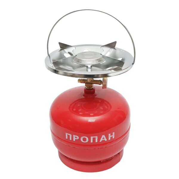 Aragaz camping, portabil, un arzator, cu butelie, GPL, 2 kg - imagine 1