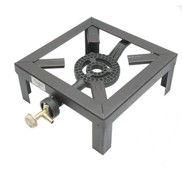 Arzator cu gaz pentru gatit, fonta, 25x25x10 cm - imagine 1