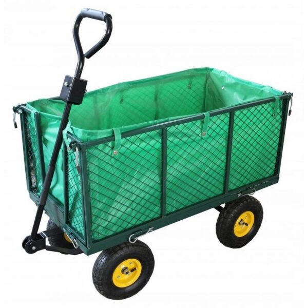 24608511_big.jpg Carucior de gradina, transport, Chomik, verde, max 450 kg, 102x52x72 cm - imagine 1