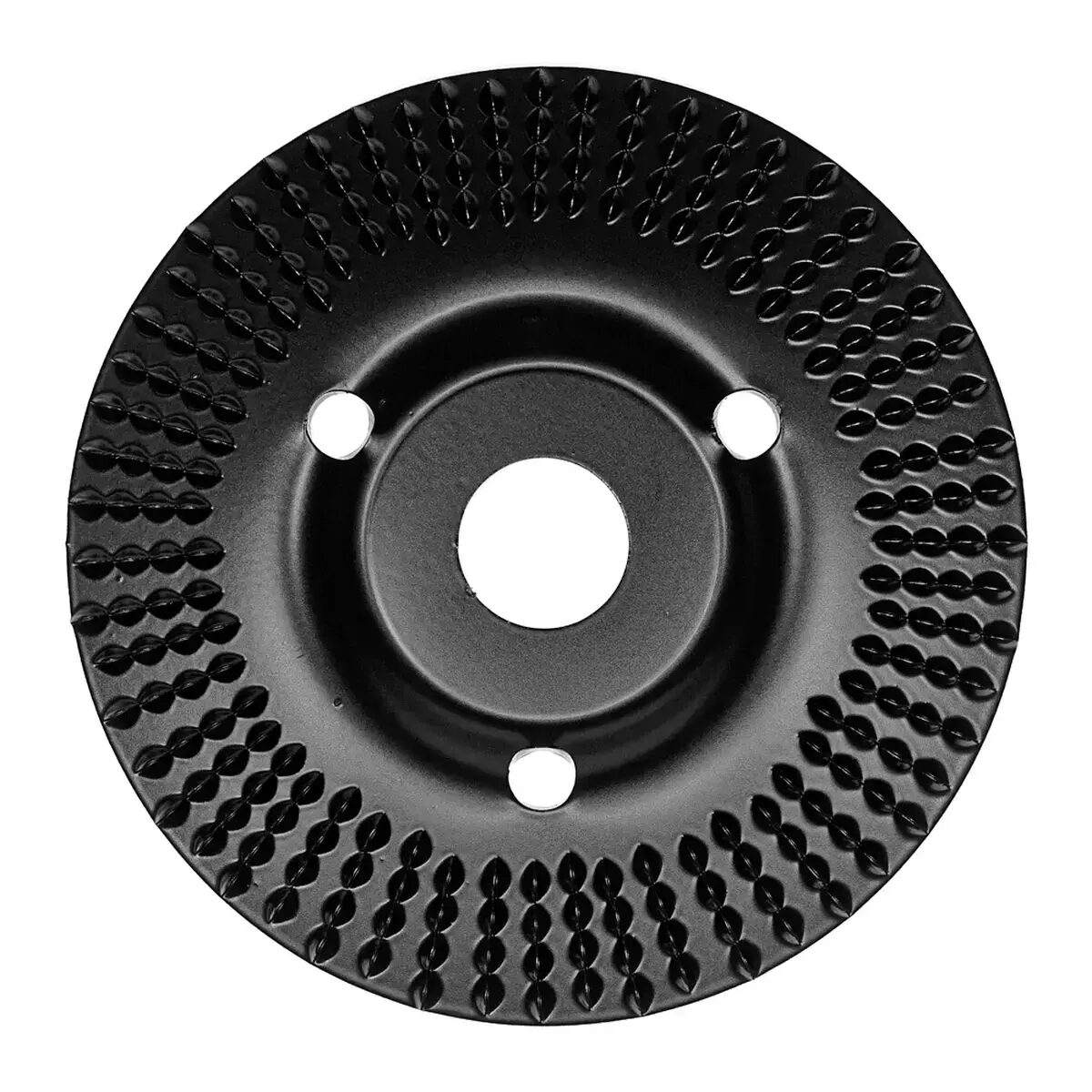 25498459_big.jpg Disc circular slefuit, modelat, raspel, pentru lemn, plastic, cauciuc, beton celular, gradatie II, 125x22.2 mm, Dedra - imagine 1