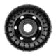 Disc circular slefuit, modelat, raspel, pentru lemn, plastic, cauciuc, beton celular, radial, convex, 120x22.2 mm, Dedra