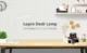 Lampa de birou LED Lepro PR310001 control Touch, 3 moduri, 9W, 800 Lumeni, Alb - imagine 8