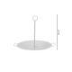 Disc pentru gratar, metalic, cu picioare si agatator, 40.5x32 cm, Perfect Home  - imagine 5