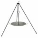 Disc pentru gratar, metalic, cu picioare si agatator, 40.5x32 cm, Perfect Home  - imagine 2