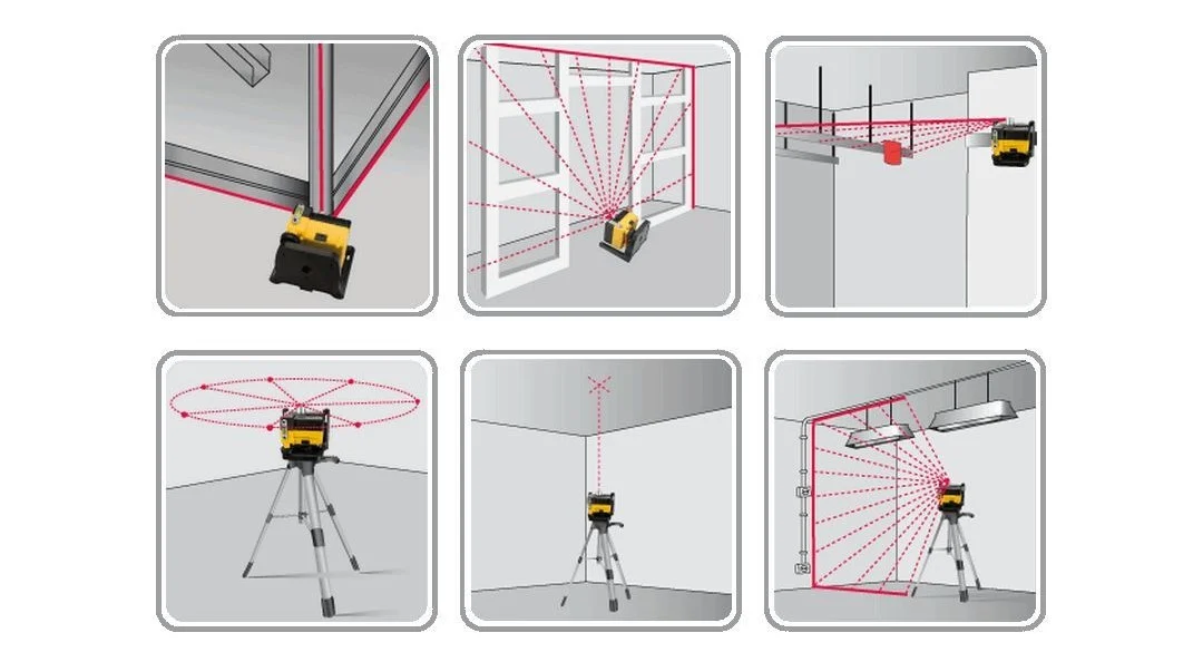 Nivela laser, cap rotativ, cu trepied, 30 m, Topex 1 Nivela laser, cap rotativ, cu trepied, 30 m, Topex