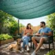 Plasa de umbrire, HDPE, 230 g/mp, grad de umbrire 95%, verde, 10x1.5 m  - imagine 10