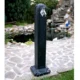 Masca robinet de gradina, cu adaptor furtun, antracit, 90 cm, Itwan - imagine 8