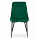 Scaun bucatarie/living, Artool, Imola, catifea, metal, verde, 48.5x61x93.5 cm - imagine 6