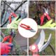 Foarfeca gradina, tip bypass, profesionala, otel SK5 + manusi latex, 22 cm, XTLINE - imagine 3