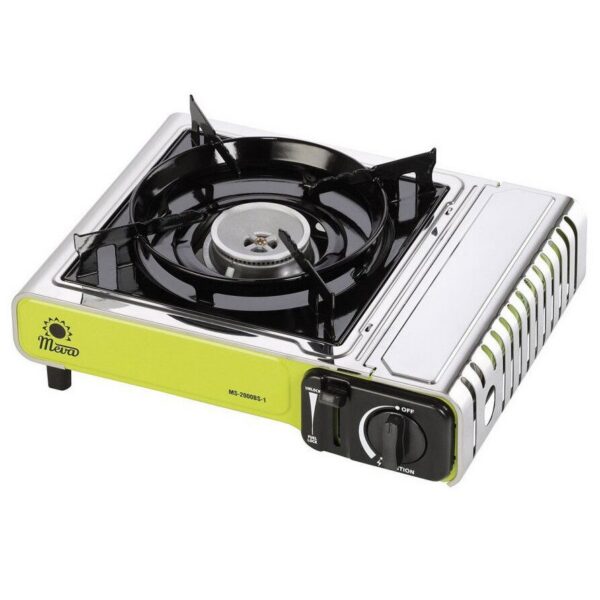 Aragaz smart camping, portabil, Meva, un arzator, aprindere piezo-electrica - imagine 1