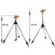 Aspersor pulsatoriu, plastic, cu trepied telescopic, 550-930 mm - imagine 2