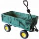 Carucior de gradina, transport, Chomik, metalic, verde, max 300 kg, 102x52x57 cm