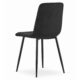 Scaun bucatarie/dining, Artool, Kara, catifea, metal, negru, 44.5x50.5x87 cm - imagine 10