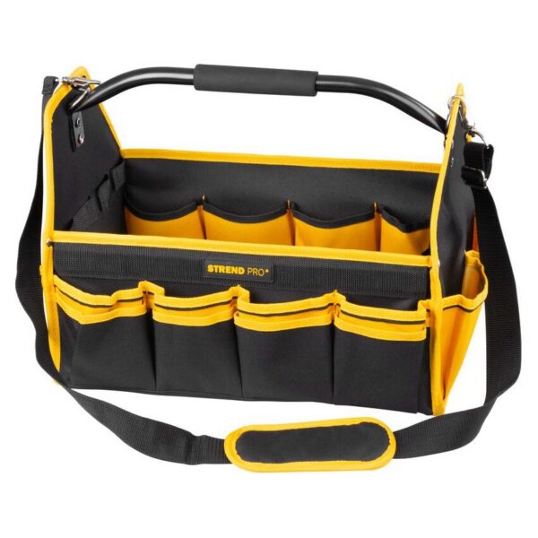 Geanta scule, cu maner si curea transport, textil, max 20 kg, 45x28x33 cm, Strend Pro - imagine 1