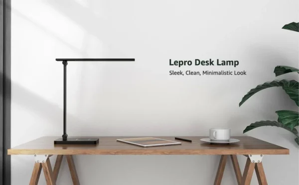 Lampa de birou LED Lepro PR310002 control Touch, 3 moduri, 9W, 750 Lumeni, Negru - imagine 8